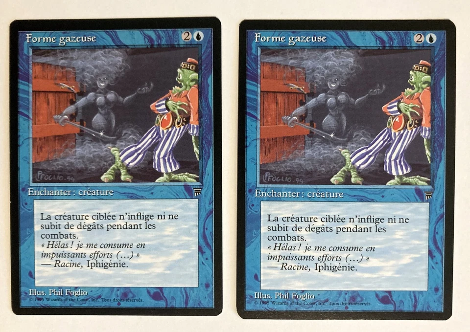 Gaseous Form (2) Legends NM French Renaissance MTG Magic the Gathering - Image 1 of 1