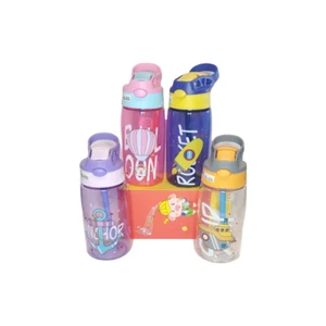 Savikels 15 OZ (4 Cups) Children kids cups with lids and straws, BPA School - Picture 1 of 6