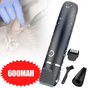 2in1 Katze Schermaschine Hund für Haar Tierhaarschneidemaschine mit 2 Messerkopf - Bild 1 von 22