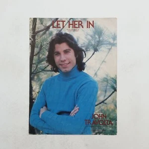Partitura musical de John Travolta Let Her In - Imagen 1 de 2