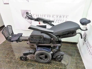 Quickie QM710 w/ Power Legs, Recline, Tilt Wheelchair *1 MILE* Permobil F3 F5 - Picture 1 of 14