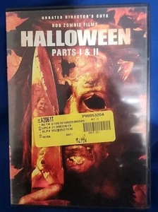 DVD Rob Zombie's Halloween Part I & II Unrated Director's Cut - Picture 1 of 2