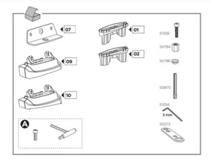 Thule 3028 Bausatz - Ersatzteile - Bild 1 von 25