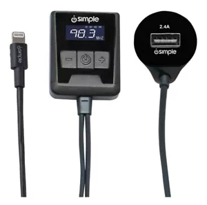 iSimple FMA750 FM Transmitter and Charger for Select Apple Devices - Picture 1 of 6