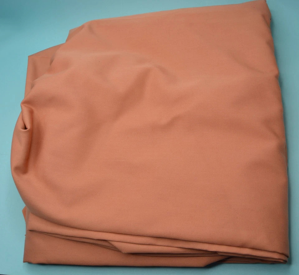 6 yards + dusty peach pantweight fabric - Image 1 of 1