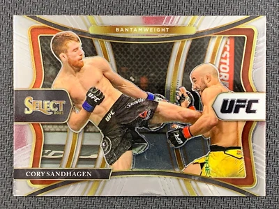 Cory Sandhagen #191 Silver Mixed Martial Arts Concourse 2021 Panini Select UFC  - Image 1 of 3
