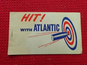 Vintage Pre WWII Atlantic Oil & Gasoline Advertising Cigarette Smoking Game - Picture 1 of 5