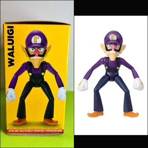 2024 JAKKS Pacific World of Nintendo Mini 2.5in Boxed Action Figure: WALUIGI - Picture 1 of 9