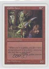 1997 Magic: The Gathering - Core Set: 5th Edition Goblin Hero 2m6