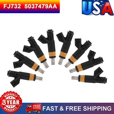 8 X Inyectores de combustible para Dodge Charger 5,7 L 2010 2011 2012 2013 2014-2016 2018 Foto 1 de 4