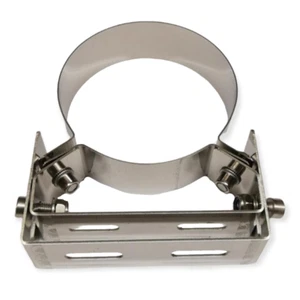 ROCCHEGIANI COLLAR ACERO INOXIDABLE Ø 120 SOPORTE MONTAJE PARED SP41 - Imagen 1 de 3