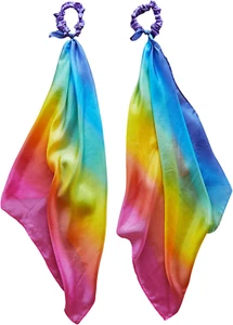 Wrist Streamers | 100% Silk Montessori and Waldorf Toys | Rhythm Ribbons for Dan - Picture 1 of 6