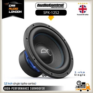 AudioControl SPK-12S2 Spike Series 12-Inch 2-Ohm SINGLE Subwoofer - 500W RMS - Picture 1 of 11