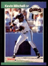 1989 Donruss. Kevin Mitchell Baseball Cards #485
