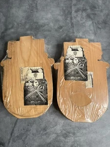 Lindo kit de madera como botón III Noah & Co todas las piezas para pintar y completar #533 - Imagen 1 de 5