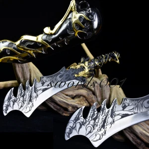 Battle Ready Dao Sword Kung Fu Sharp Broadsword Hacking Knife Stainless Steel - Picture 1 of 13