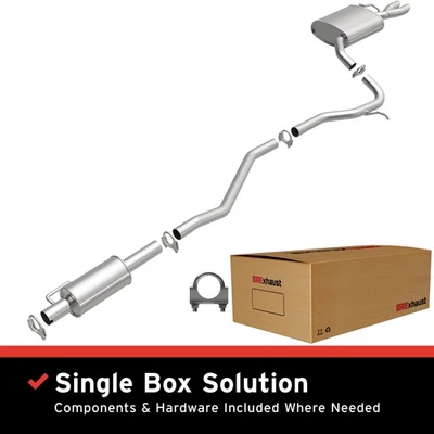 Sistema de escape de repuesto para 06-12 Mercury Milan 2,3 L/2,5 L Foto 1 de 2