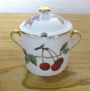 Royal  Worcester England  Evesham Marmalade Jam Server Porcelain - Picture 1 of 5