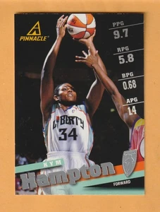 Kym Hampton New York Liberty 1998 Pinnacle WNBA #27 Arizona State Sun Devils - Picture 1 of 2