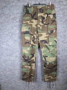 Propper Woodland Camouflage Combat Pants Mens Small Regular Military Camo Nylon - Picture 1 of 8