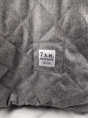 7 A.M. Enfant K-Poncho Gray Baby Carrier Interchangeable Hoodie Not Included - Image 1 of 4