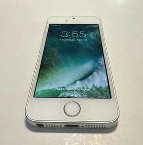 Apple iPhone SE 16GB SILVER A1662 LOCKED AT&T - Picture 1 of 3