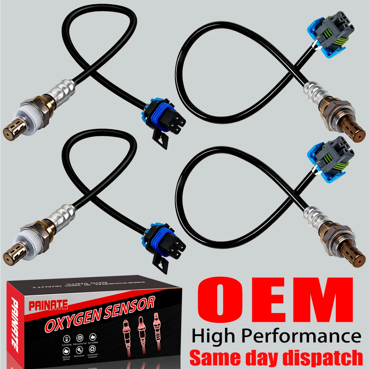 Dasbecan Sensor De Oxígeno 234-4668 Compatible Con Chevy Avalanche S