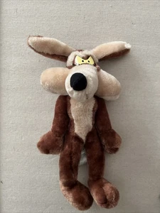 1997 Vintage Wile E. Wiley Kojote Stofftier Plüschtier braun - Bild 1 von 6