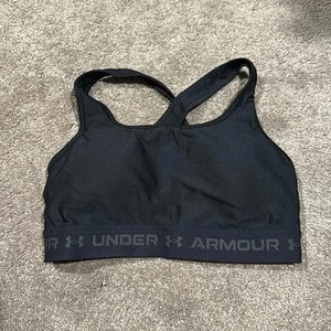 Under Armour Kompressions-Sport-BH schwarz Größe M - Bild 1 von 4