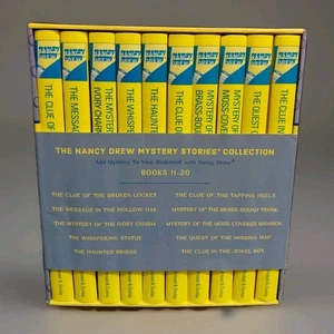 Nancy Drew Mystery Stories Collection Books 11-20 Hardcover Set - Picture 1 of 9