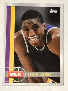 EDDIE JONES 1998 Topps Milk Mustache #5 Lakers All-Star - Picture 1 of 3