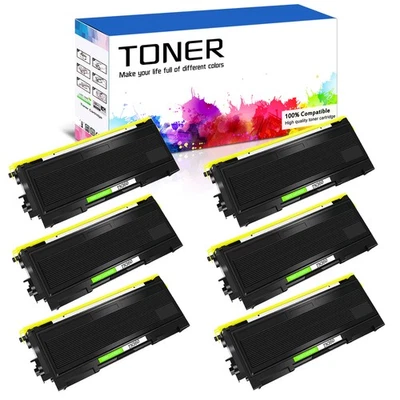 6PK Black TN360 Toner For Brother MFC-7320 MFC-7340 MFC-7345DN HL-2170W HL-2140 - Image 1 of 4