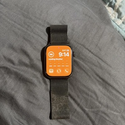 Apple Watch Series 9 45mm Stainless Steel Case GPS + Cellular) - Image 1 of 3