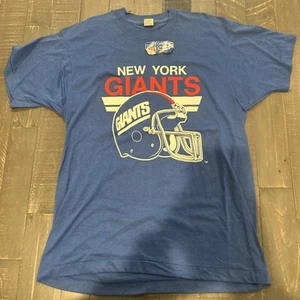 Vintage: NFL New York Giants T-shirt: New Dead Stock M/L Read - Picture 1 of 3