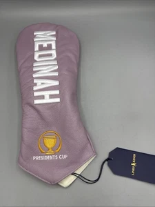 Medinah Country Club Head Driver Cover Presidents Cup Links and Kings Pink Plum - Picture 1 of 2