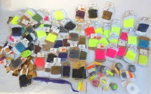 Lot of 125+ Packs Yarn for Fly Tying Multiple Kinds & Colors - Picture 1 of 4
