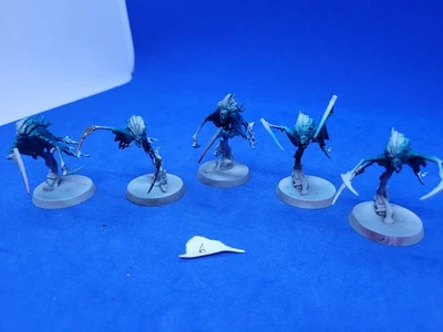 Warhammer Age of Sigmar Nighthaunt Dreadscythe Harridans x5 - Image 1 of 4