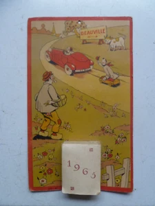 CALENDRIER A SUSPENDRE DE 1965 / 23,5 x 14 cm / 1965 - Imagen 1 de 5