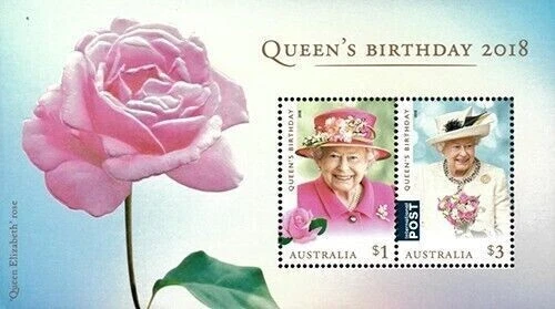 Australia 2018 - Cumpleaños Reina Isabel II - Hoja miniatura - MNH Foto 1 de 1