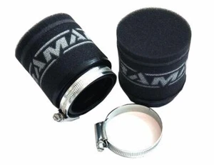 2x RAMAIR Motorcycle - Scooter - Performance Race Foam Pod Air Filter 48mm - Picture 1 of 1