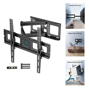 TV Mount, Swivelling / Tilting Wall Mount for 26 - 55 Inch Flat & Curved TV o... - Bild 1 von 9