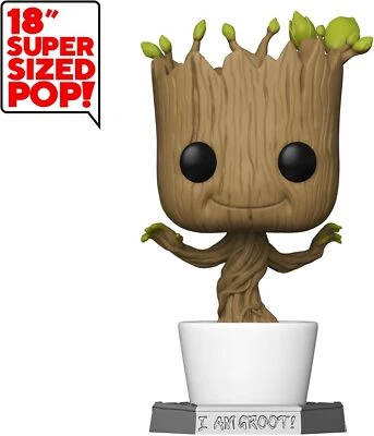 Funko POP! Marvel: Guardians Of The Galaxy - 18" Dancing Groot - Guardiani Della - Immagine 1 di 3