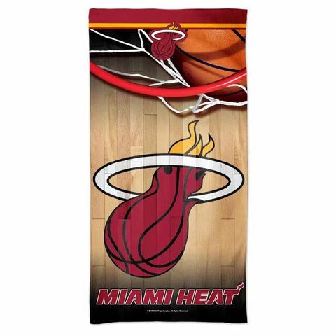 MIAMI HEAT 30"X60" SPECTRA BEACH TOWEL BRAND NEW WINCRAFT 🔥 Cover