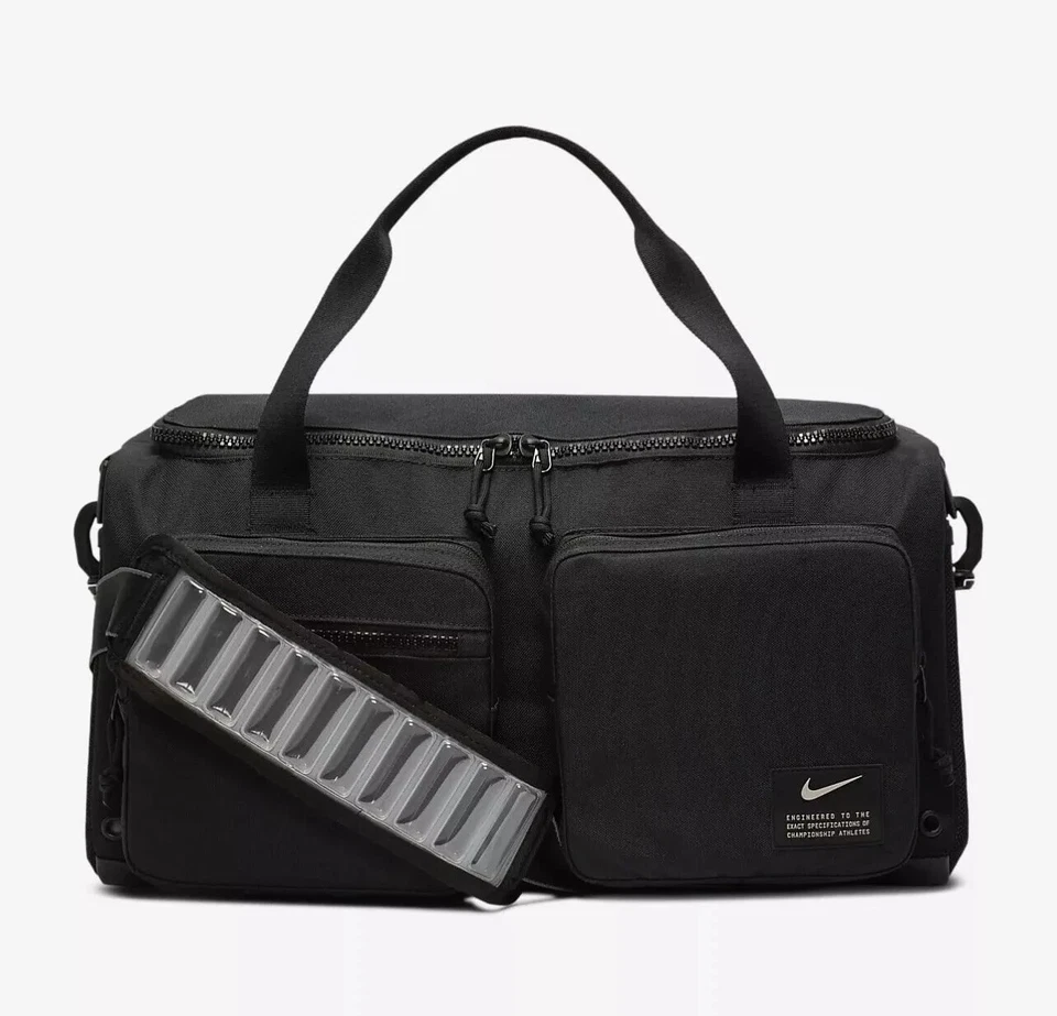 Nike Utility Power Duffel Run Black Casual Bag Ck2795-010