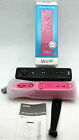 2 Wii U Nintendo Remote Pink And Black Controller -No Power- Broken,Fix,Repair
