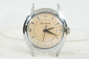 1956 Bulova Calibre 11ACC 17 Jewels Waterproof Bulova Wristwatch US Zone Germany - Picture 1 of 5