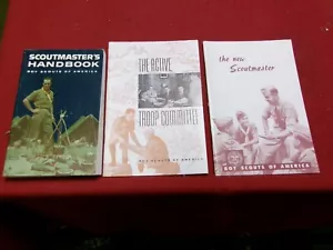 1958 Boy Scouts of America New scoutmaster  1959 scoutmaster's handbook and more - Picture 1 of 4