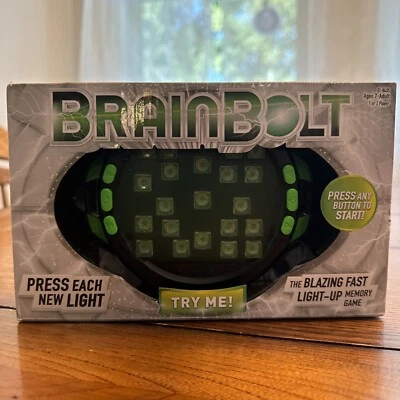 Educational Insights BrainBolt Brain Teaser jogo de memória iluminado NOVO - Imagem 1 de 3