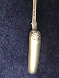 Antique English Marrow Scoop, Sterling Silver, London 1845 - Picture 1 of 14