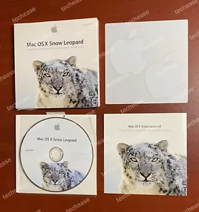 Apple OS X Snow Leopard 10.6 (Family Pack, MC224Z/A) -Good Condition, Stickers. - Picture 1 of 9